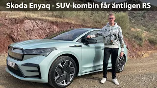 Nya Skoda Enyaq RS iV på 10 minuter