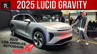 The 2025 Lucid Gravity Is The Dream Electric 3-Row Family SUV For The Tech Savvy