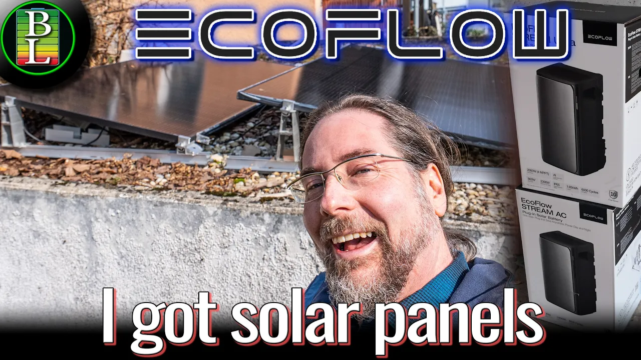EcoFlow STREAM Solar System Test ⚡ Charge Your EV with Solar WITHOUT Roof Panels!