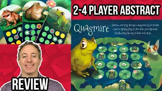 Quagmire - 2-4 Player Abstract Game Review (Bog's Bigger Brother)