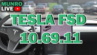 Tesla's Full Self-Driving Beta Version 10.69 - Nice