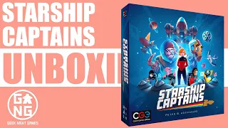 Starship Captains [Unboxing]