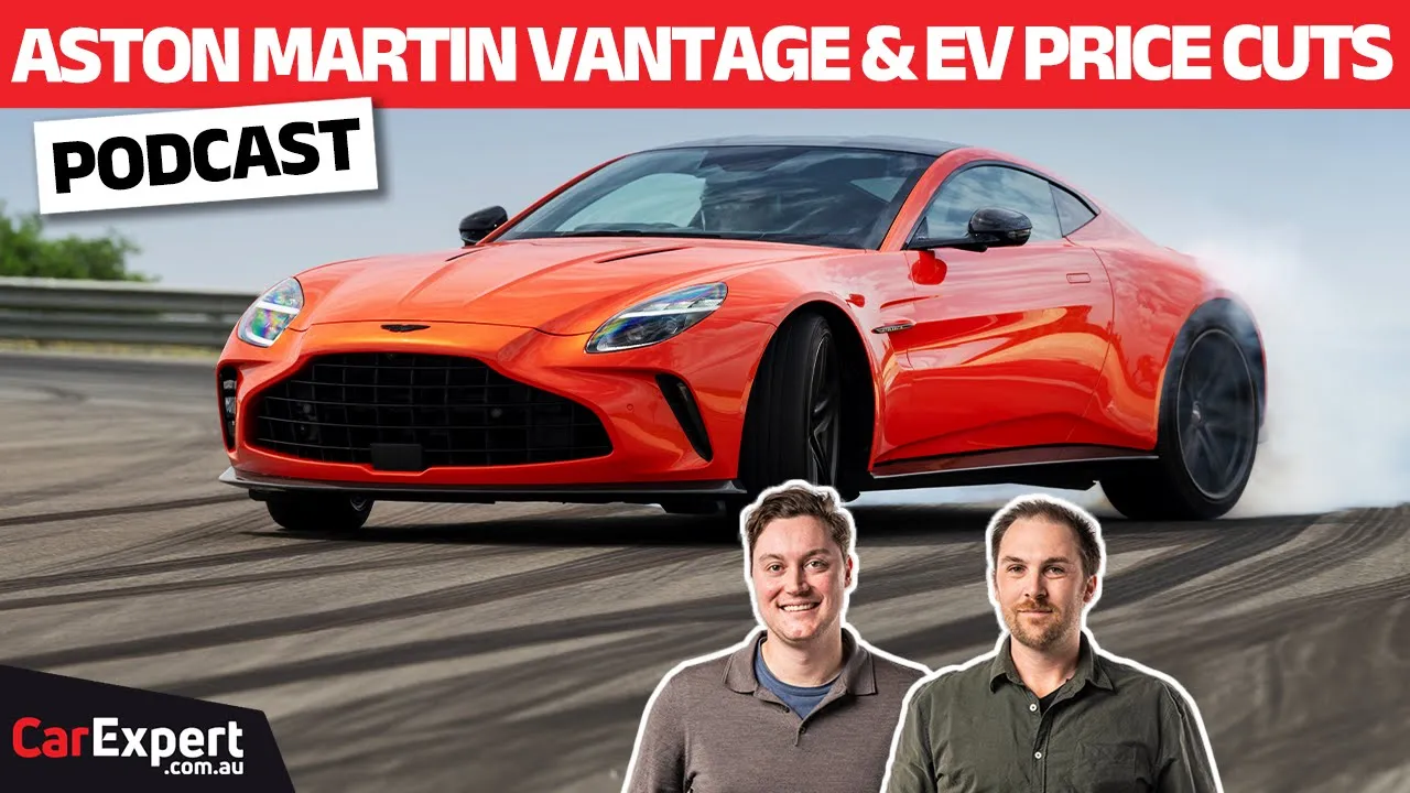 2024 Aston Martin Vantage driven & EV prices slashed by $25k! | The CarExpert Podcast