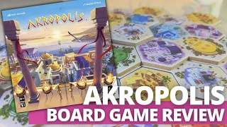 Akropolis Board Game ~ Our fave tile layer?