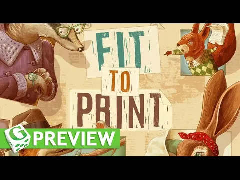 Fit to Print Kickstarter Preview
