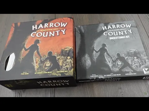 Harrow County Satchel Edition | Unboxing | Englisch + Deutsch mit Übersetzungs-Kit | Spieleschmiede