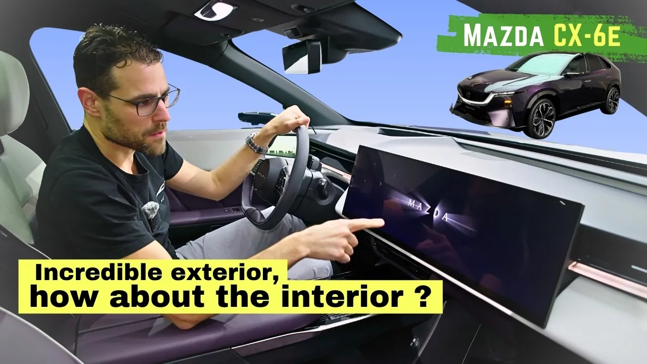 Interior full-review of the 2026 Mazda CX-6e