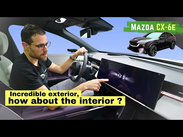 Interior full-review of the 2026 Mazda CX-6e