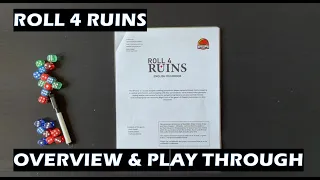 Roll 4 Ruins Board Game Preview Play Through