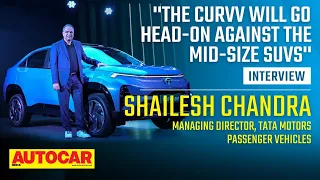 Tata Curvv expectations, EV demand, service issues & more - Shailesh Chandra | Q&A| Autocar India