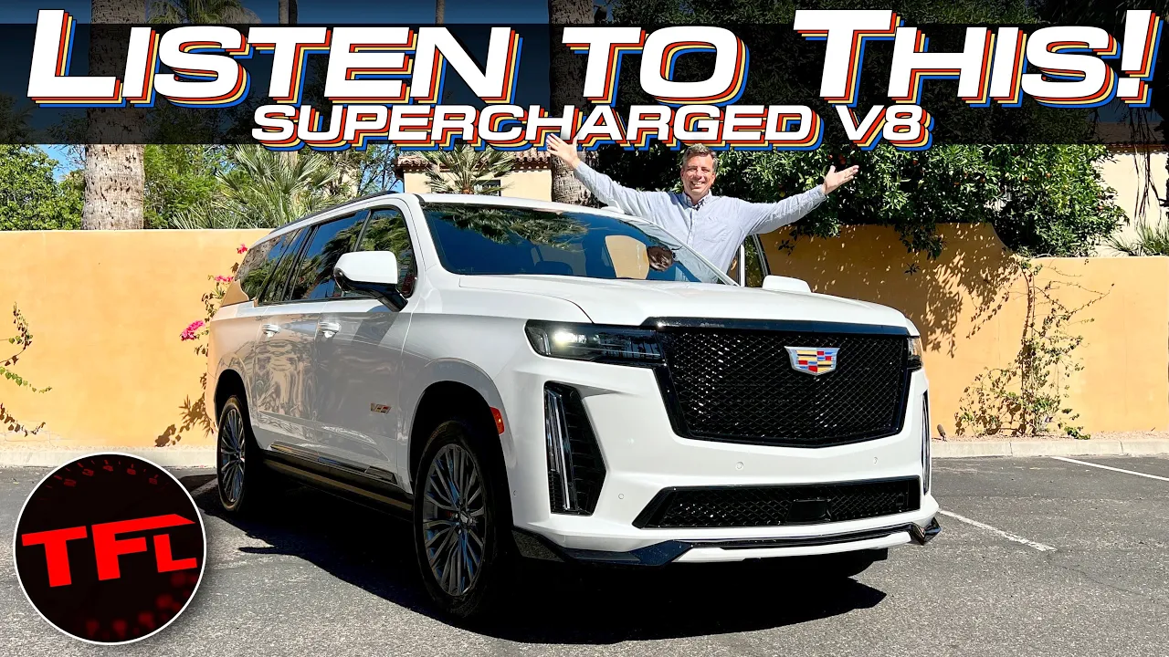 Holy Crap: Cadillac Just Unleashed a 682 HP First-Ever Escalade-V & the Exhaust Sounds Nuts!