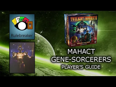 Mahact Gene-Sorcerers Player's Guide - Twilight Imperium 4th Edition Prophecy of Kings
