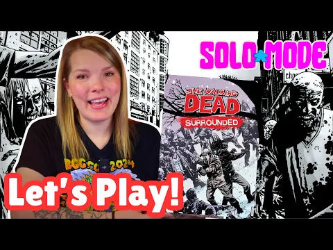 The Walking Dead: Surrounded - BGG Solo-Mode w/ Foster the Meeple