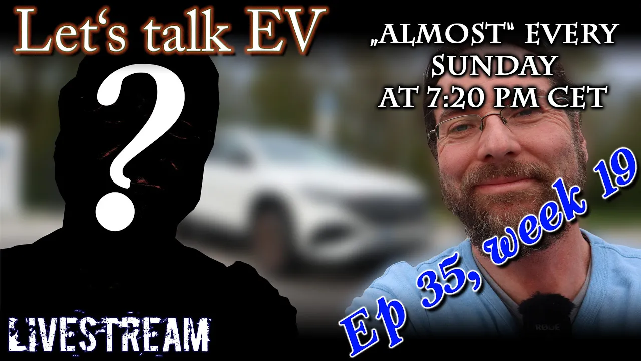 (live) Let's talk EV - I need your help