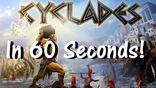 Cyclades The Board Game in 60 Seconds ! (Stop Motion Skit)