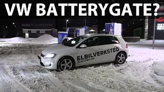 VW e-Golf 24 kWh 500 km challenge re-test part 1
