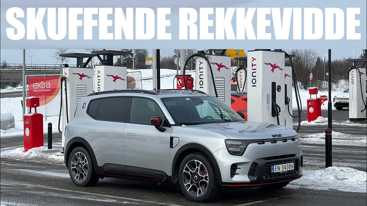 Smart #5 Brabus Rekkeviddetest! (80, 100 & 120km/t)