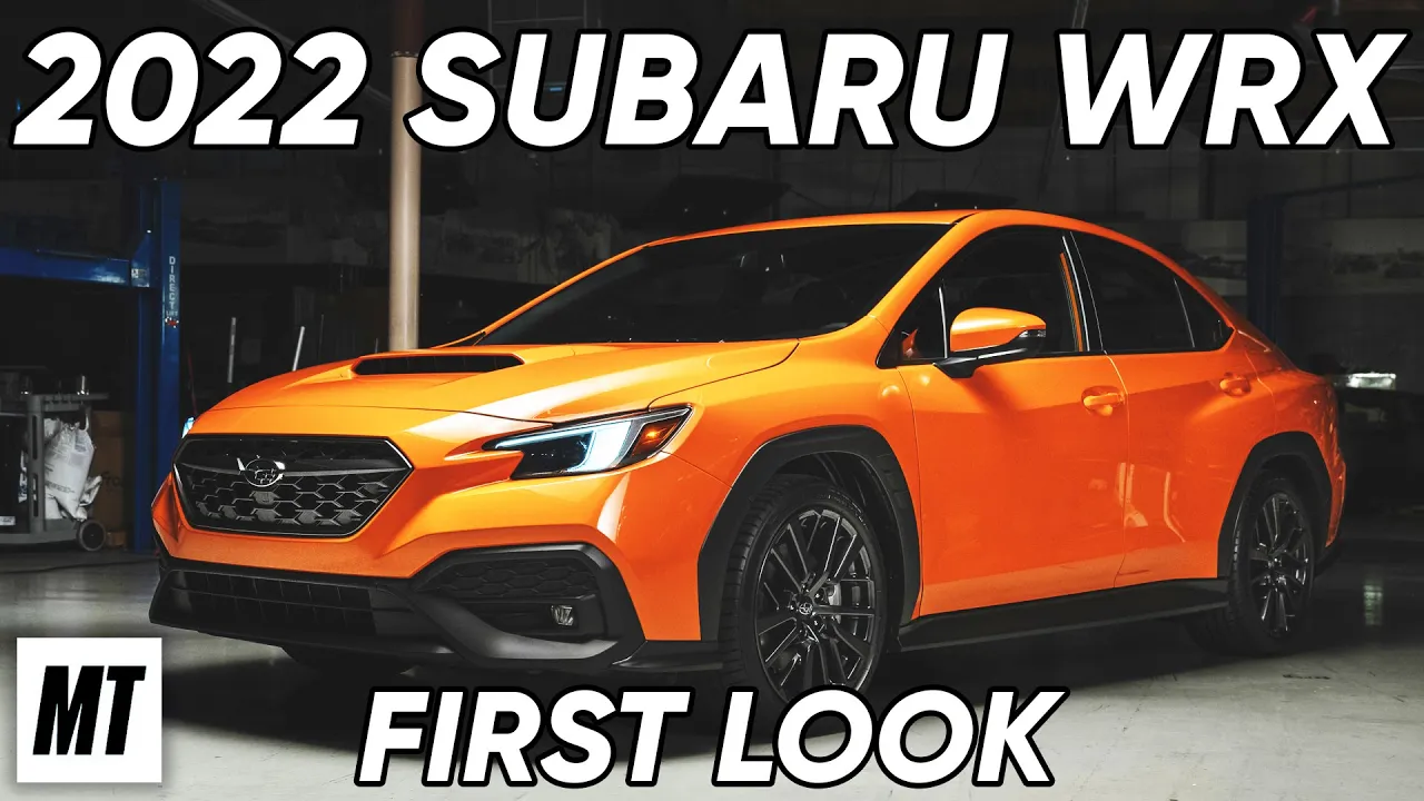 2022 Subaru WRX: First Look | MotorTrend
