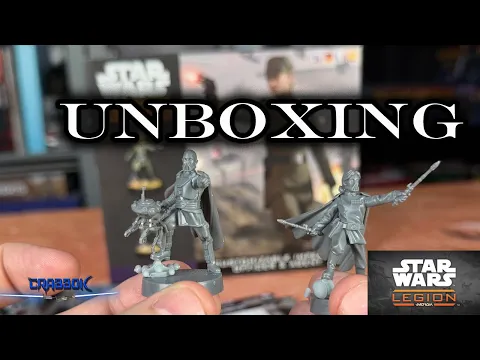 Star Wars Legion -Imperial Customizable Officer and Agent! Unboxing and Assembly!