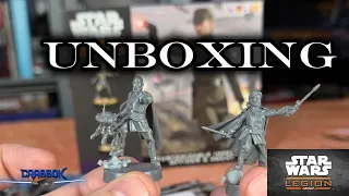 Star Wars Legion -Imperial Customizable Officer and Agent! Unboxing and Assembly!