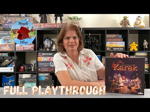 Catacombs of Karak Board Game Playthrough