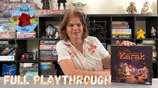 Catacombs of Karak Board Game Playthrough