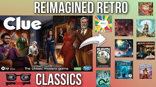 Reimagined Retro Board Game Classics - Clue (Cluedo)