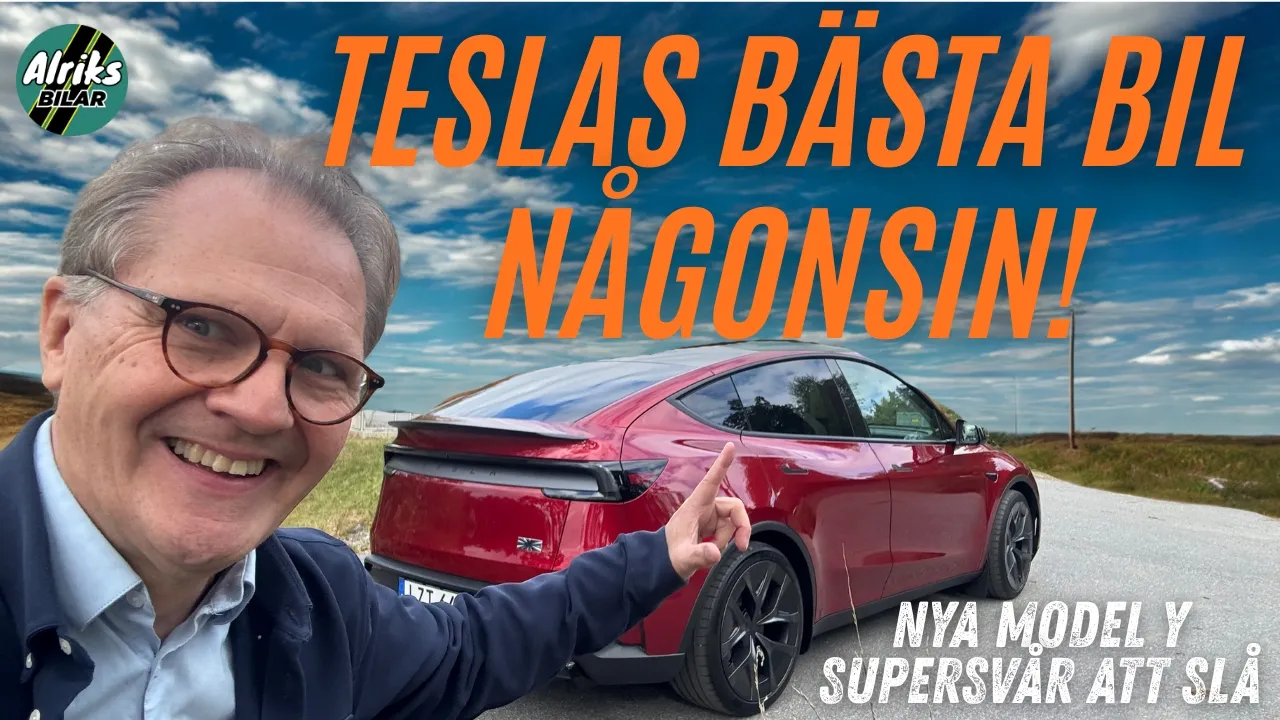 Teslas bästa bil någonsin! Nya Model Y Performance supersvår att slå.