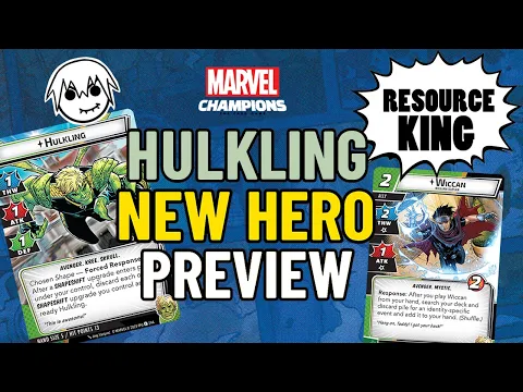 Marvel Champions HULKLING Hero Preview