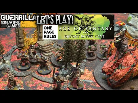 Let's Play! - AGE OF FANTASY by One Page Rules