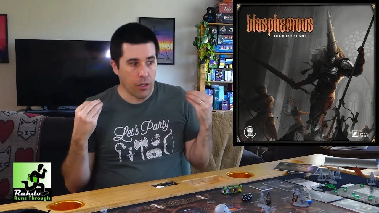Blasphemous: The Board Game ►►► A Dark Gothic Semi-Coop Adventure