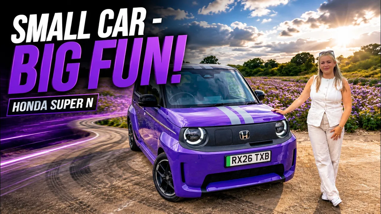 Honda Super N Review | The Most Fun Electric Car I've Driven This Year?