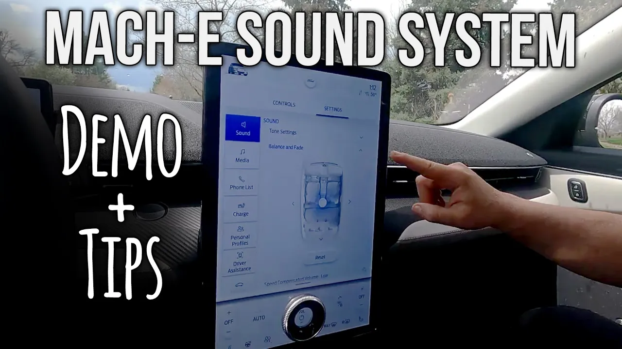Mustang Mach-E Sound System - Demo & Tips