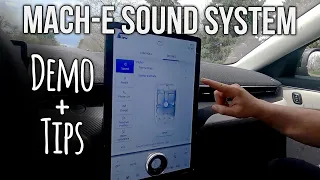 Mustang Mach-E Sound System - Demo & Tips