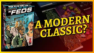 The Feds, a board game from Dr. Finn's Games: Overview, Unboxing, and Review