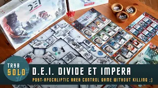 🇬🇧 D.E.I. Divide et Impera | how to play and review