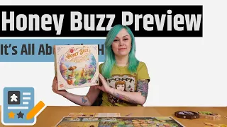 Honey Buzz Preview - It's A Busy Hive, And You're The Queen with @goliathgames
