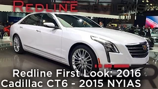 2016 Cadillac CT6 – Redline: First Look – 2015 New York Auto Show