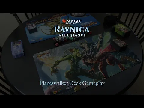 Magic: The Gathering: Ravnica Allegiance Planeswalker Deck Gameplay