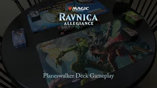 Magic: The Gathering: Ravnica Allegiance Planeswalker Deck Gameplay