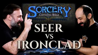 As the Prophecy Foretold! Seer vs. Ironclad: Sorcery: Contested Realm Gameplay