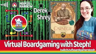 All the Games with Steph: Carnegie - Virtual play with full teach!