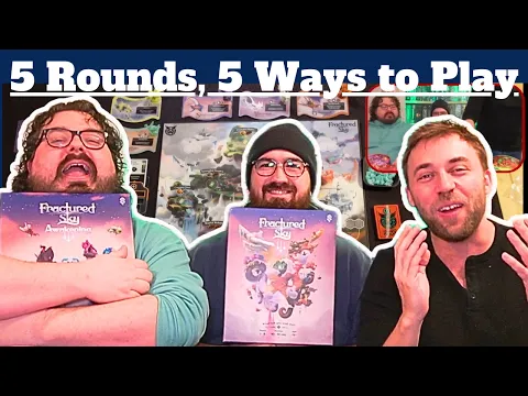 Fractured Sky Playthrough - 5 Rounds, 5 Ways to play