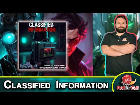 Classified Information Preview | A Cyberpunk Battle of Wits