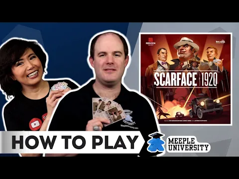 Scarface 1920 - How to Play Board Game (Competitive Multiplayer)