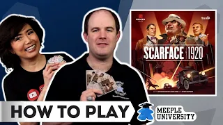 Scarface 1920 - How to Play Board Game (Competitive Multiplayer)