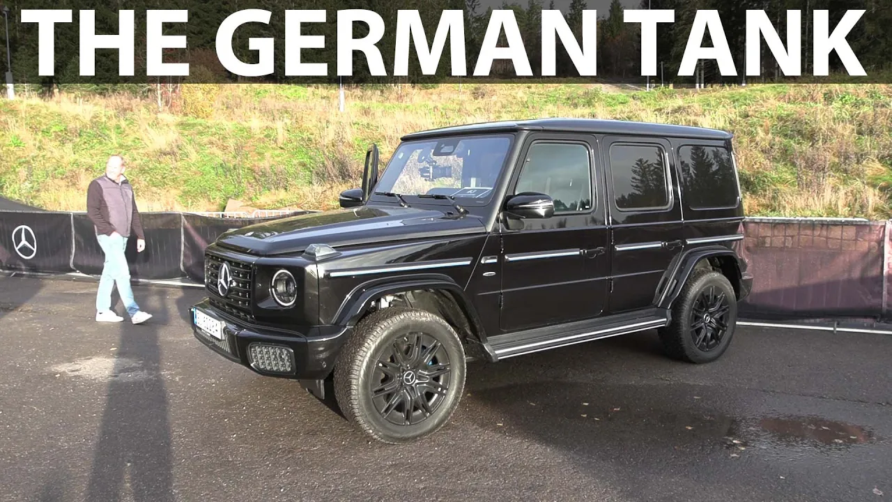 Mercedes G580 Electric Geländewagen short test drive