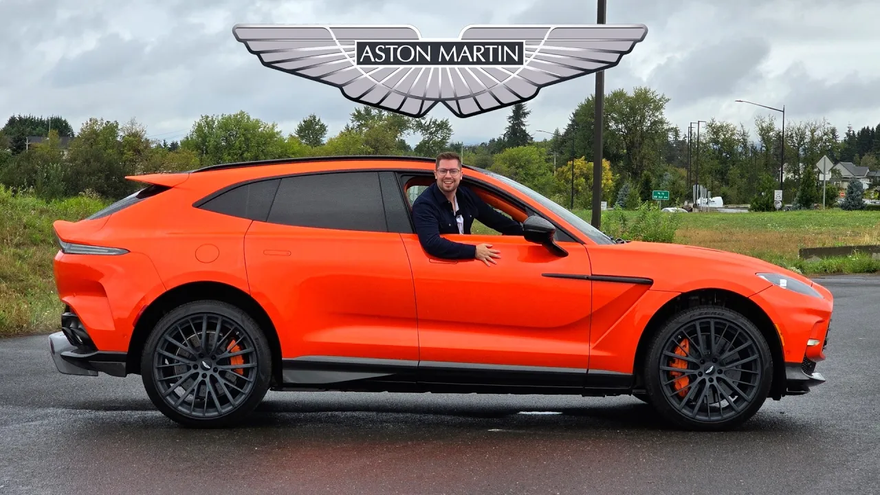 2025 Aston Martin DBX 707 -- If James Bond Were a Family Man, He'd Drive THIS! (Best SUV Ever??)