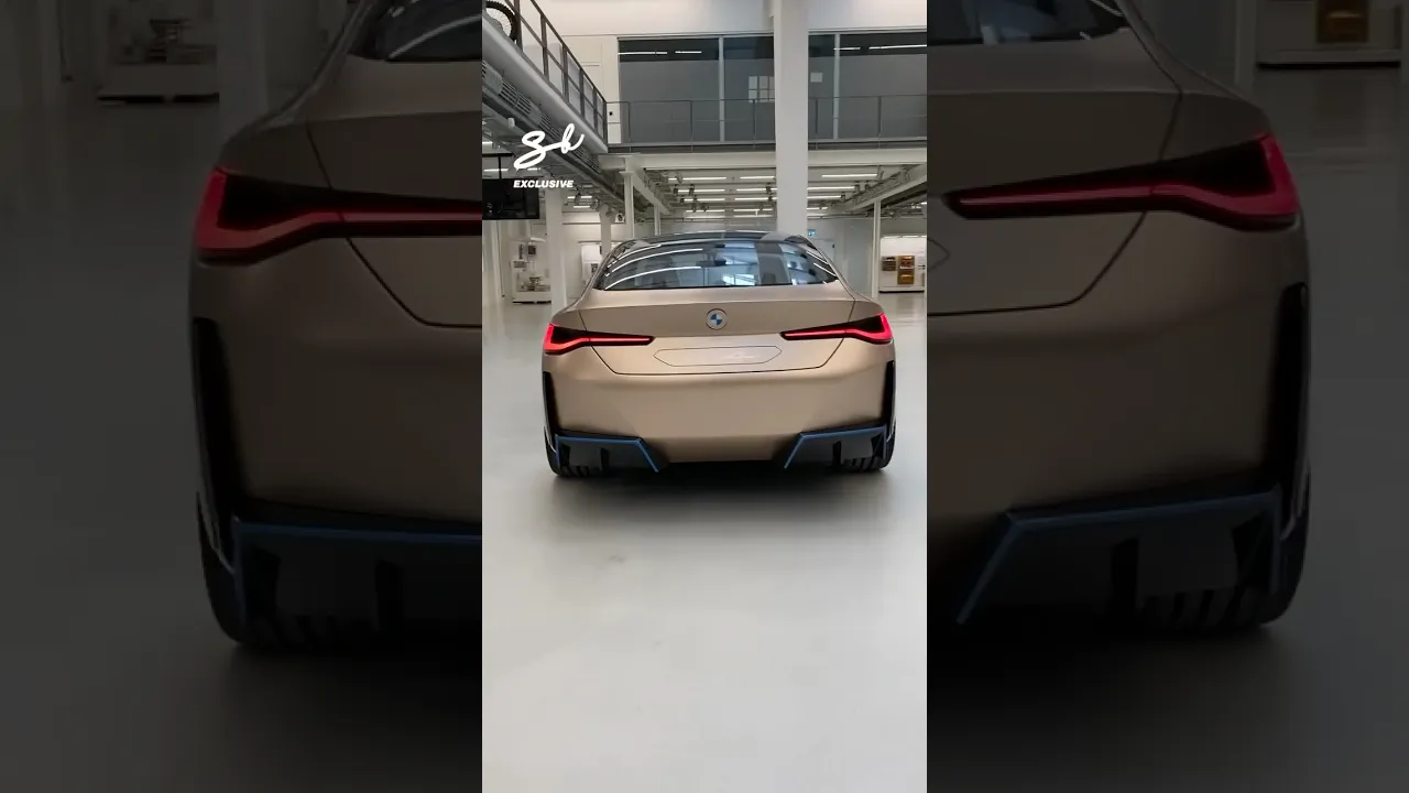The doors play sounds made by Hans Zimmer...🎵 #bmw #supercar #conceptcar