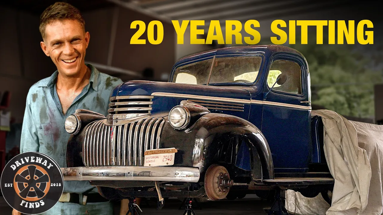 Steve McQueen’s 1942 Chevy Pickup: Can We Bring It Back to Life? | Driveway Finds